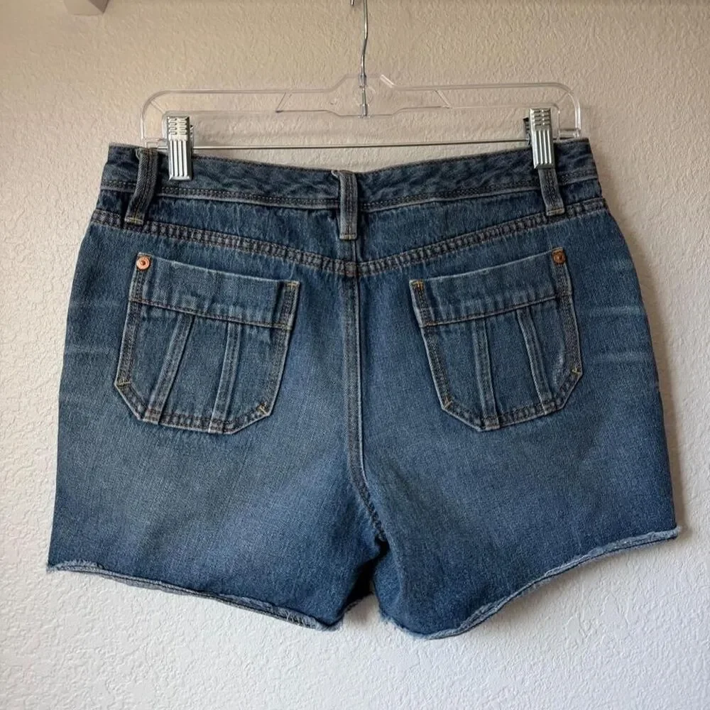 Apt. 9 Women's Denim Cutoff Shorts, Size 6, EUC